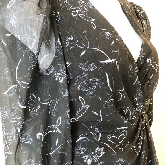 Anthropology’s Lovely Floral Print Halogen Brand Dress. Size: Small - Picture 2 of 15